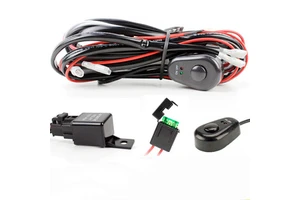 Custom Electrical Copper Wire Auto Harness Factory Universal Motorcycle Fog Light Wiring Harness Assembly