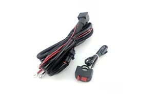 High Quality Motorcycle LED Spotlights Dual Headlight Switch Relay Cable for Car Truck Off-Road Modification Wiring Harness