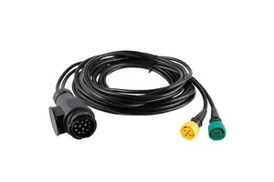 SN 5m Trailer Cable Kit with Prewired 13 Pin Connector and 5 Pin Bayonet Plug for Trailer Car Wiring Harness Tail Lights
