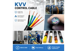 Factory Direct KVV Control Cable 1.5Mm 2.5Mm 4Mm 6Mm For Industrial Projects And Utility Electrical Systems