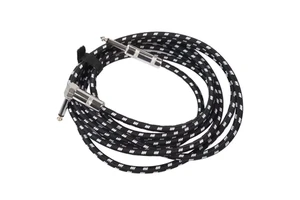 Customized 6.35/6.5mm Male Male Guitar Cable Audio 6.5 Microphone Instrument Connection Stringed Instruments Parts Accessories