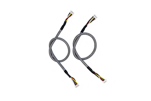 Custom-Made Black Sheathed Gold Plating Copper Core Shielded Wire Single Core Industrial Equipment Wiring Harness For Machines