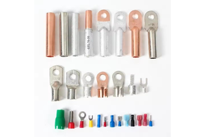Professional SC Terminal Lug Crimps Tin Plated Copper 1.5-300mm 12V Rated Connecting Cable
