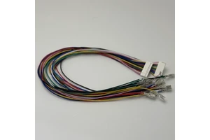 Multi-Color 20-Pin JST Wiring Harness with 2.8mm Spade Terminals for Car Radio & Electronics