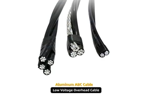 ABC Twisted Electrical Overhead Cable 3x95mm2+2x16mm2 Al Conductor XLPE/PVC Insulation Railway Mining IP68 Industrial