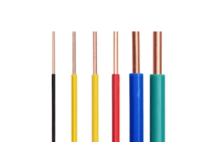 Single Core Copper Polyvinyl Chloride Residential Wire and Cable, Building Wire and Cable