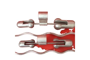 Helical Spiral Vibration Damper and Anti-Vibration Hammer for ADSS / OPGW Fiber Optic Cable Optical Cable Fittings Cable Clamp