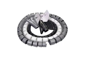 New Type Sprial Wrapping Band Cable Sleeves Hose Cable Organizer PE Spiral Wrapping Band Spiral Cable Management