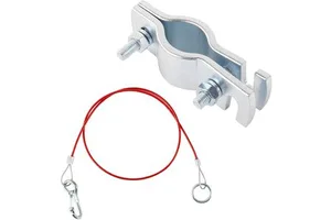 New RC Universal Fits Steel Holder Auxiliary Coupling for Boat Tractor Trailer Parts Durable Trailer Cable Adapter