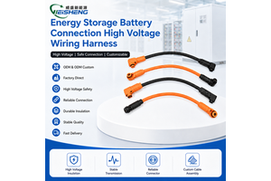 Custom Energy Storage Wiring Harness ESS Battery Power Cable High Voltage OEM
