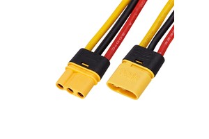 MR30 Male/Female Connector Cable 18 AWG High Temperature Resistant Wire Harness for RC Models Bionic Robotic Arm Wiring