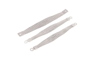 Tinned Copper Braid Cable Wire Shielding Sleeve Ground Straps Protection Metal Mesh for Automobiles Made of Steel