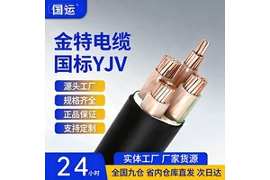GB Standard YJV/YJV22 0.6/1kV Pure Copper Power Cable, 1/2/3/4/5 Core, 10~300 Mm²