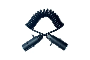 Autone TC312S 24V 7 Pin Semi-Trailer Spiral Wire Assembly Trailer Cable with TPU Jacket