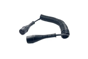 Autone TC307S 24V 7 Pin Semi-Trailer Spiral Wire Assembly Trailer Cable With TPU Jacket and Moulded Plugs