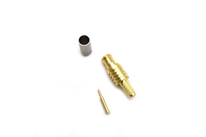 Factory Rosenborg Semi-Rigid Cable RG405/U Straight Plug MCX connector