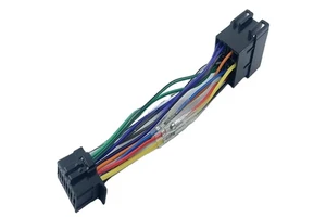 New-Pio to ISO Connector CD Tail Line Sheathing Bullet Wire Harness Cable Automotive Wiring Harness