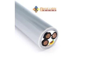 4-Core PUR Sheath Flexible Drag Chain Cable