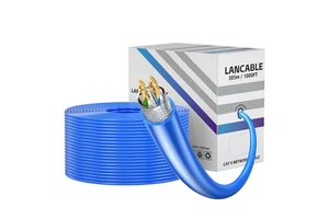 SIPU Factory Supply 1000ft Cat6 Network Cable Durable 305m CCTV Camera Cable With UTP Shield RJ45 Connector Copper FTP LAN Cable