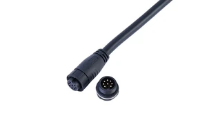 M8 Small PVC 2 3 4 5 6-pin IP65 Mini Male and Female Waterproof Cable Connector Plug, Suitable for Ebike