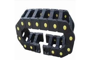 Wholesale Flexible CNC Plastic Cable Tray Chain 30X75 Energy Chain with Engine Core Nylon Cable for Drag Chain