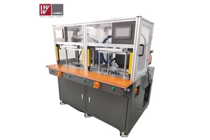 Dual Station Injection Molding Machine for Industrial Robot Parts and Automotive Wire Harness Low Pressure Vertical PLC