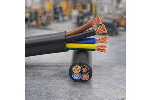 Factory Price RVV Cable Wire 300V/500V PVC Insulated Sheathed Soft Cable H05VV-F Oxygen-free Copper Industrial Construction