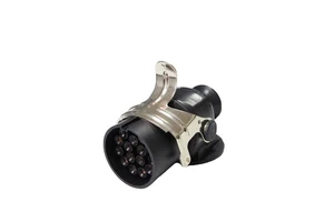 OEM Trailer Parts Accessories ISO 12098 CE RoSH 15 Pin Trailer Connector 24v 15 Pole Trailer Plug
