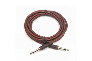 High Quality Golden Audio Guitar Music Audio Wire Jack to Jack 6.35 6.3 6.25 Instrument Cable