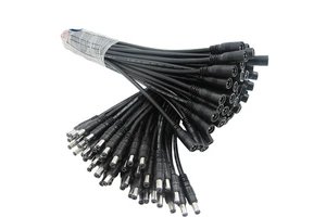 AHUA Custom-Made Car Audio 5V 12V 24V 48V 60V Cigarette Lighter Wire Harness Molded Cable Harness M11 5521 5525 DC Adapter/Jack