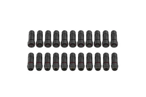 AOHUA Electrical Wire M16 Assembly Male Female Waterproof Plug Ip67 Cable Connector 2 3 4 5 6 8 Pin