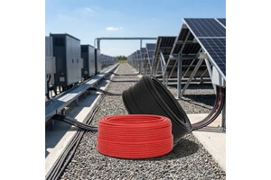 Industrial Grade TUV ISO9001 Certified XLPO Insulated Flame Retardant Photovoltaic Power Transmission System Solar Cable