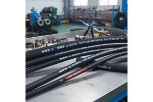 Wire Braided Hydraulic Hose SAE 100R1AT 1 Wire 1/4" to 2" Oil Resistant High Pressure