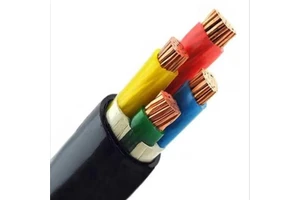 0.6/1KV 4-core Cable 10mm 16mm 25mm 35mm 50mm Armored Power Copper Cable XLPE Insulation 90℃ Three-phase Construction Project