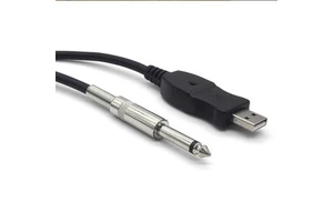 Good design USB A male TO 6.35mm guitar cable