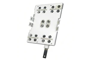 Customizable Copper Laminated Busbar PLC EtherCAT Coupler 5000V Operating Voltage Industrial Automation 350A Rated Current 20M