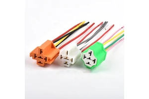 OEM Booster Cable Wire Harness Connector Relay Fuse H4 Headlight Socket