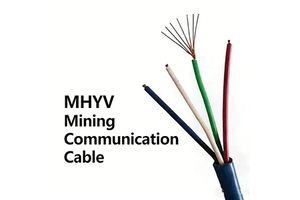 MHYV Copper Mining Rubber Sheathed Flexible Cable Oil Resistant Moisture Proof for Underground Coal Mining Outdoor Industrial