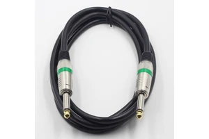 Factory OEM Electric Guitar Cable 1/4 in Plug Male to 6.35MM TS Mono Cords Extension Musical Guitar Cables Instruments