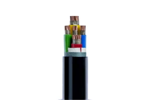 YJY Copper XLPE Insulation PE Sheath Low Voltage Power Cable 0.6/1kV Multi Core Low Smoke Halogen Free Industrial Building