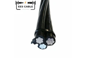 0.6/1KV ABC Pre-Assembled Aluminium 2*35+50mm Overhead Outdoor Industrial Aerial Bundled Cable