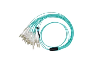 High Performance MTP Trunk Cable 400G MPO OM3 OM4 OM5 8F / 12F / 24F / 48F / 72F / 144F Harness Cable Data Center Routing
