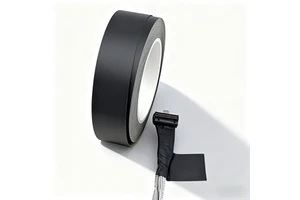 Fire Retardant High Temperature Resistance Automotive Wire Harness Electrical Tape Roll-Paper Backed Rubber Single Masking