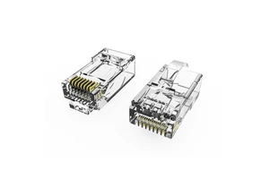 EXW High Quality Cat6 Arched RJ45 Connector Plug Shielded