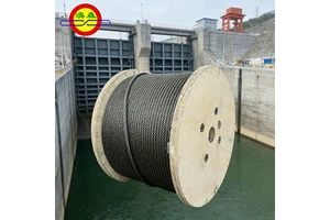 Aosen 12mm High Carbon Steel Hot Dipped Galvanized Rope Cable For Ropeway Engineering With Bending Processing