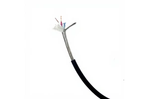 DMX-512 Twisted Pair Control Cable with PVC Jacket Braid Shielding Bare Copper Conductor 120 Ohm Impedance 100M Length