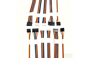 Electronic PVC Insulated Tin Plated Copper Conductor 100% Tested Custom Length Wiring Harness Connector Cable Assembly for