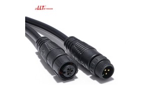 Customized Cable Connector 2 3 5 7 8 Pin Electrical Waterproof Wire Connector Great Quality M12 Cable Connector