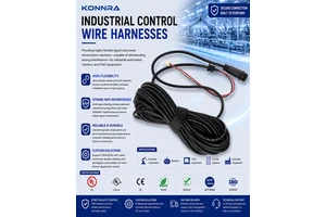 Industrial Automation Cable Harness Custom Connector Wiring Assembly For PLC Sensor CNC Machine