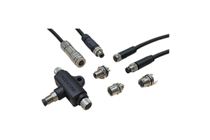 High Flex Brass Contact IP67 Waterproof Panel Mount M8 Cable Connector for Industrial Automation Drag Chain Applications
